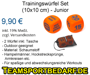 Trainingswürfel Set - Junior